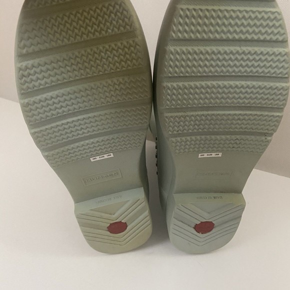 Hunter Women 8 Refined Stud Waterproof Biker Boot Sea Spray - Picture 10 of 12